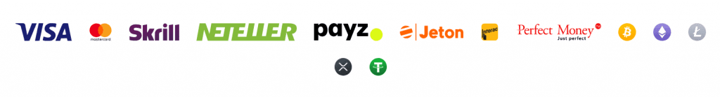 Formas de pago en 20Bet casino