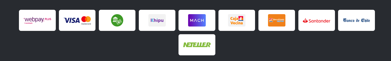 TonyBet casino métodos de pago