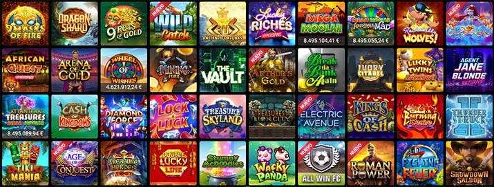 Juegos en JackpotCity