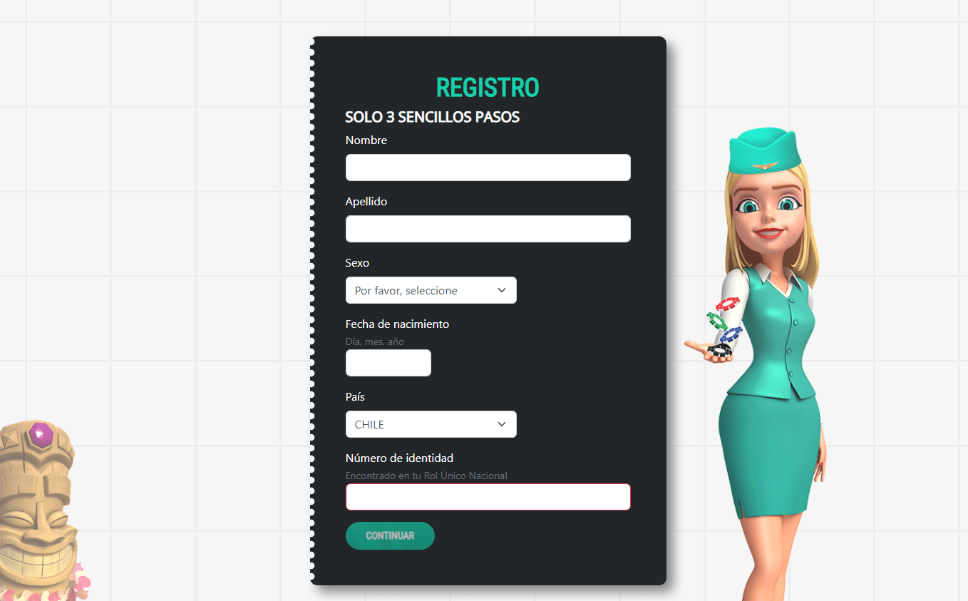 Registrarse en Gate777 casino