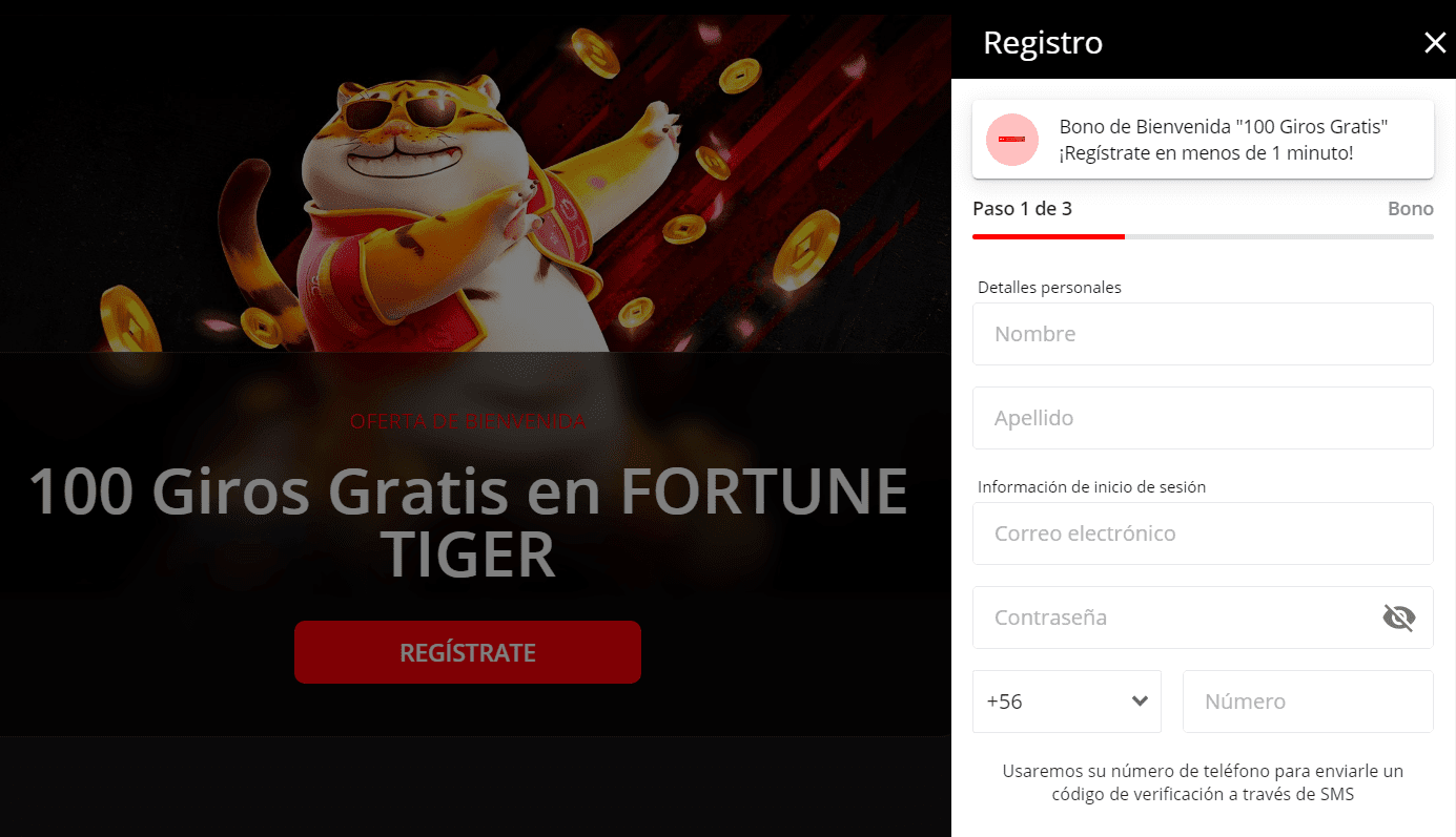 Registrarse en iBet casino