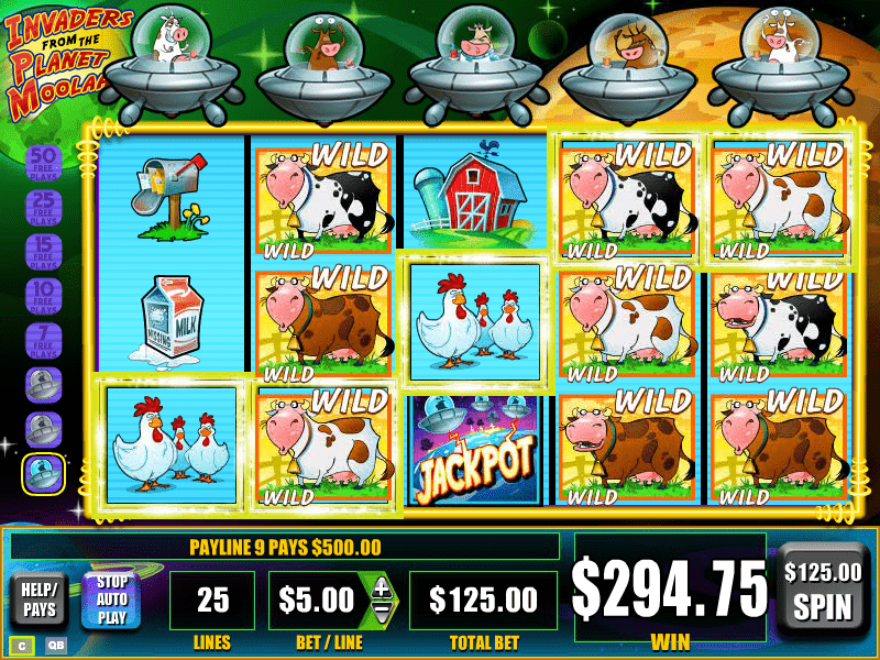 Invaders from the Planet Moolah gratis