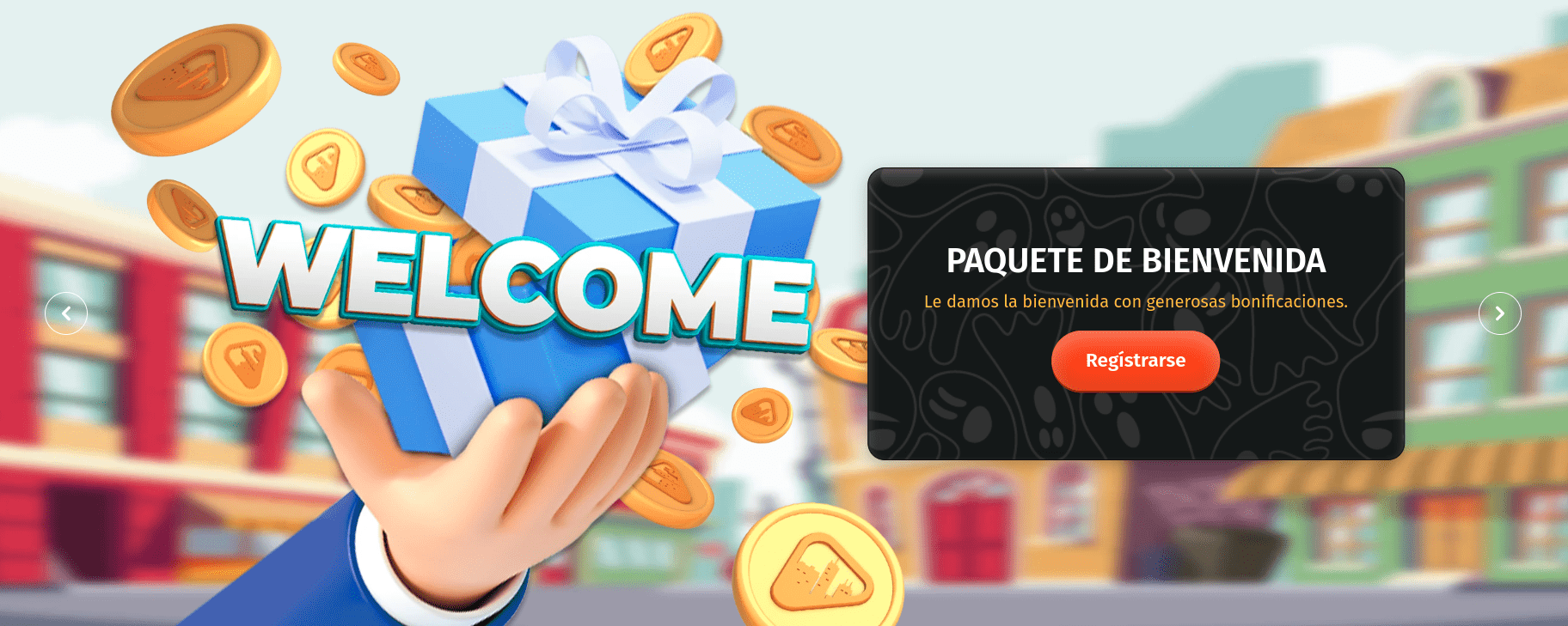 Bono de binvenida en Spin City