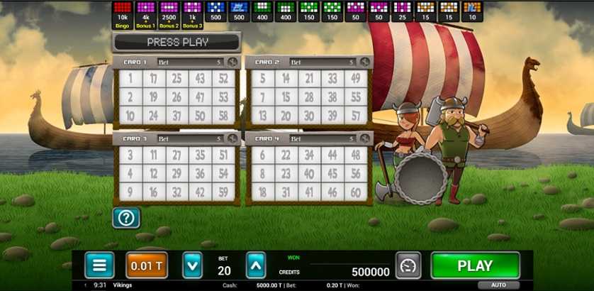 Juego Vikings Bingo
