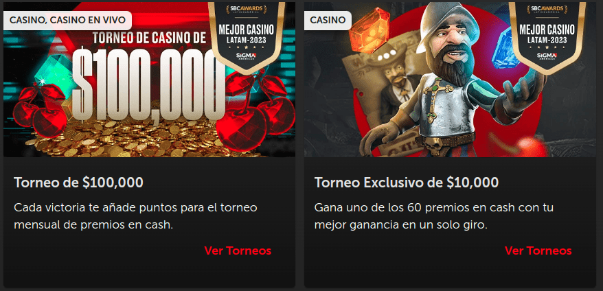 Torneos en Betsafe