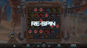 Giros gratis en Money Train 4