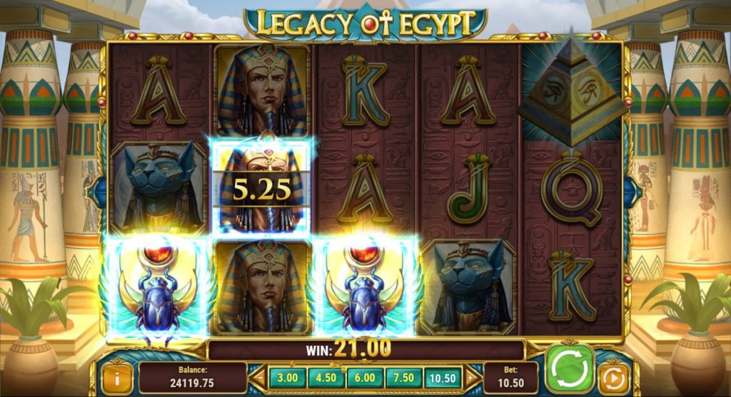 Legacy of Egypt tragamonedas