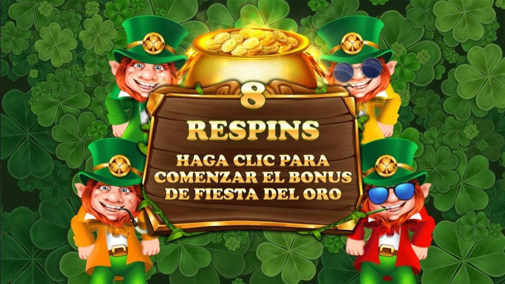 Giros gratis en Gold Party