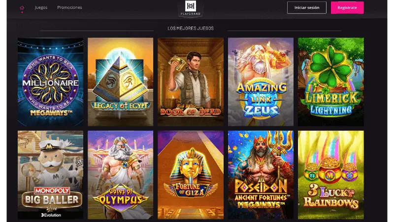 Juegos en PlayGrand