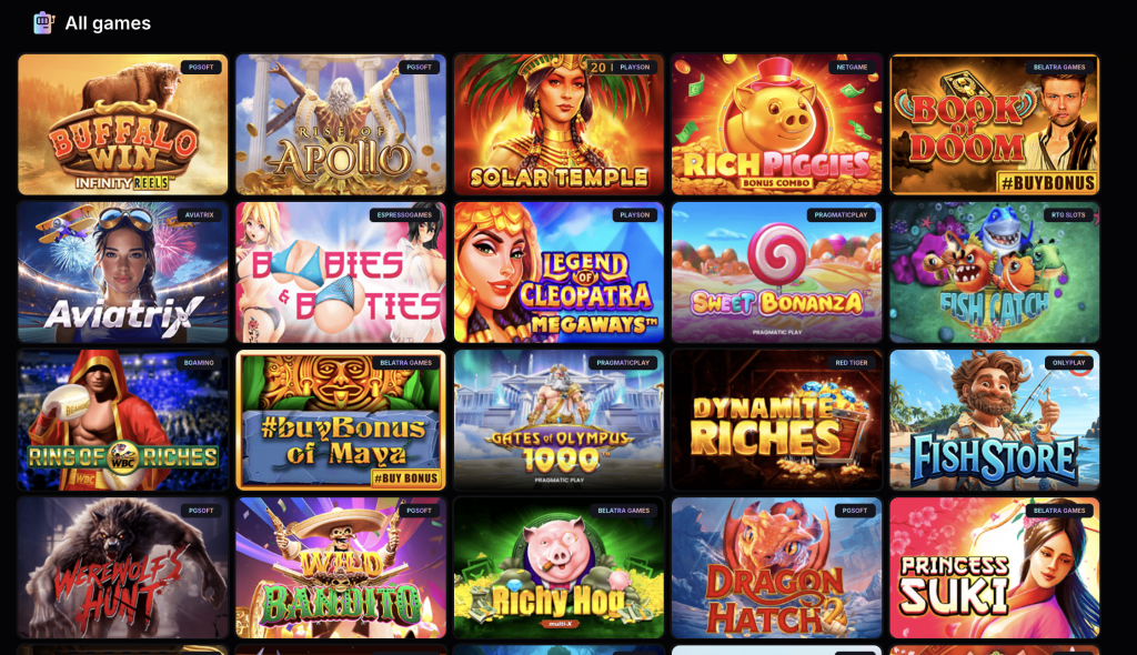 Juegos en Bookmaker.XYZ